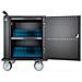716000 portable device management cart& cabinet Carrello per la gestione dei dispositivi portatili Nero - Foto miniatura 5