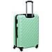 Lusso Casadino -  Set Valigie Trolley A Custodia Rigida 3 Pz Menta In Abs - Foto miniatura 5