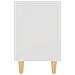 Lusso Casadino -  Comodino Con Gambe In Legno Massello Bianco 40x30x50 Cm - Foto miniatura 4