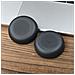 2 Cuscinetti Auricolari Di Ricambio Compatibili Con Cuffie Logitech Zone Wireless 2 E Zone 950 - Nero - Foto miniatura 4