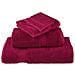 Asciugamani Premium SOLUND 2 pz Bordeaux 30x30 cm 600 g/m² - Foto miniatura 4