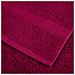 Asciugamani Premium SOLUND 2 pz Bordeaux 30x30 cm 600 g/m² - Foto miniatura 6
