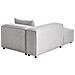 Chaise Longue Versione Destra Brande Grigio - Foto miniatura 4