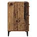 Armadio da Notte con cassetto Legno vecchio 40 x 40 x 66 cm - Foto miniatura 6