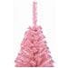 Albero di Natale artificiale con luci integrate Rosa 120 cm PVC - Foto miniatura 7