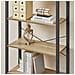 Libreria | Scaffale espositivo e portaoggetti a 5 ripiani in rovere Sonoma - Foto miniatura 3