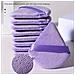 Set Di 14 Spugnette Per Trucco - Spugne Versatili Per Un'applicazione Impeccabile Purple - Foto miniatura 5