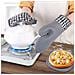 Guanti Da Forno In Silicone A Nido D'ape - Presine Da Cucina Resistenti Al Calore, Set Da 2 Grey - Foto miniatura 6