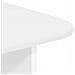 Tavolino da salotto Bianco 93 x 53 x 33 cm Legno multistrato - Foto miniatura 7