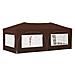 Tenda per feste a pop-up 575 x 288 x 245 cm Marrone - Foto miniatura 7