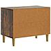 Armadio da Notte con cassetto Rovere Fumo 62 x 34,5 x 48 cm - Foto miniatura 6