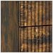 Armadio da Notte con cassetto Rovere Fumo 62 x 34,5 x 48 cm - Foto miniatura 7