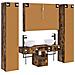 Set di mobili per il bagno 6 pcs Rovere Fumo - Foto miniatura 9