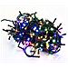 Catena 300 Luci Led Natale Multicolore Decorazione Per Esterno E Interno Con Trasformatore - Foto miniatura 1