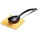 Cucchiaio In Silicone Per Fornello E Supporto Per Utensili Da Cucina Taglia Unica Giallo - Foto miniatura 1