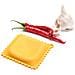 Cucchiaio In Silicone Per Fornello E Supporto Per Utensili Da Cucina Taglia Unica Giallo - Foto miniatura 2