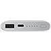 PowerBank da 10000 mAh con Ricarica Wireless e Porta USB Colore Argento - Foto miniatura 4