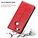 Custodia Compatibile Con Google Pixel 3 Xl In Rosso Mela - Coperchio Protettiva Con Chiusura Magnetica, Funzione Stand E Tasca Per Le Carte - Foto miniatura 2