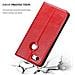 Custodia Compatibile Con Google Pixel 3 Xl In Rosso Mela - Coperchio Protettiva Con Chiusura Magnetica, Funzione Stand E Tasca Per Le Carte - Foto miniatura 8