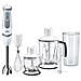 Frullatore ad Immersione 0X22111343 Potenza 1000 Watt Colore Grigio, Bianco - Foto miniatura 1