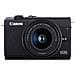 Fotocamera Eos M200 Sensore CMOS 24,1 Mpx 4K + Obiettivo EF-M 15-45 IS STM + microSD 16GB +SB130  - Foto miniatura 2