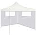 Pareti Con Finestre Per Gazebo 2 Pz Bianche - Foto miniatura 2