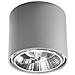 Downlight A Plafone Round Flush Grigio Chiaro Gu10 - Foto miniatura 2