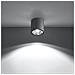 Downlight A Plafone Round Flush Grigio Chiaro Gu10 - Foto miniatura 7