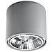 Downlight A Plafone Round Flush Grigio Chiaro Gu10 - Foto miniatura 1