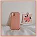 Custodia In Silicone Liquido Antiurto Per Iphone 11 Pro Arancione - Foto miniatura 7