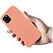 Custodia In Silicone Liquido Antiurto Per Iphone 11 Pro Arancione - Foto miniatura 8
