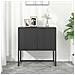 Credenza Antracite 75x35x75 Cm In Acciaio - Foto miniatura 1
