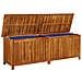Baule Da Giardino 175x50x58 Cm In Legno Massello Di Acacia - Foto miniatura 7