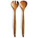 Set Di Lattuga, Due Cucchiai, Bambù, - Foto miniatura 1