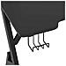 Scrivania da Gaming con Gambe a Y Nera 90x60x75 cm - Foto miniatura 4