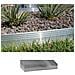 Set Di 5 Bordure Per Aiuole Ultra Resistenti In Alluminio 14cm X 200cm, Incolore | Aiuole Giardino | Cordoli Per Aiuole - Foto miniatura 1