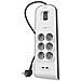 Ciabatta 6 Prese + 2 Usb 2,4a Protezione Fulmini Con Cavo Da 2m Belkin - Foto miniatura 4