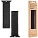 Cinturino Xl 764 Originale Braided String Per Apple Watch 1-2-3-4-5-6-7-se 38 40 41mm Black - Foto miniatura 1