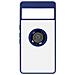 Cover Google Pixel 7 Pro Bimateria Anello Metallico Supporto Blu - Foto miniatura 1