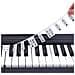 Etichette Rimovibili Per Pianoforte E Tastiera 88 Tasti White - Foto miniatura 1