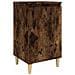 Comodino Rovere Fumo 40x35x70 Cm Legno Multistrato - Foto miniatura 2