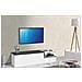 Mobile Porta Tv Lapo, Credenza Bassa Da Soggiorno A 2 Ante, Base Porta Tv, 100% Made In Italy, Cm 160x40h46, Bianco Lucido E Ardesia - Foto miniatura 1