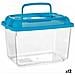 Acquario Con Maniglia Medio Azzurro Plastica 3 L 17 X 16 X 24 Cm (12 Unità) - Foto miniatura 1