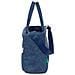 Borsa Benetton Denim Azzurro 40 X 31 X 17 Cm - Foto miniatura 3