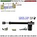 Titan 230 V Motore Cancello Anta Destra Corsa Stelo Di 400 Mm Sblocco Emergenza A Chiave Dotato Di Staffe E Bulloni Di - Foto miniatura 1