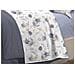 Completo Lenzuola Letto 100% Cotone Made Italy 3027 Disegno Sanderson Singolo Grigio - Foto miniatura 4