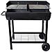 Barbecue A Carbone Con Doppia Griglia Di Cottura E Ruote Franklin - Foto miniatura 2