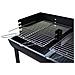 Barbecue A Carbone Con Doppia Griglia Di Cottura E Ruote Franklin - Foto miniatura 4