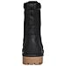 Casual Lace Up Boot Stivaletti Pelle Scarpe Donna Nero Eu 36, Fw0fw06549 Bds - Foto miniatura 2