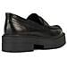 Spherica Ec7 Loafer Mocassino Pelle Di Mucca Scarpe Donna Nero Eu 37, D36vdi 00043 C9999 - Foto miniatura 3